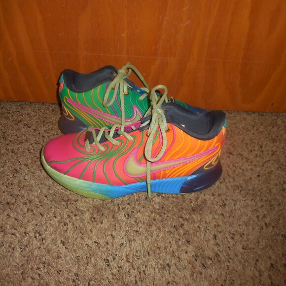 Nike Lebron 21 GS Optimism Multicolor - Kids Size 7Y / Women’s 8.5 - Picture 1 of 5